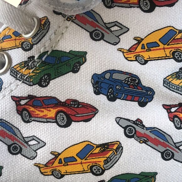 Converse All Star Hi Tops Easy On Cars Design Youth Size 3 - 21.5 CM - Picture 9 of 12